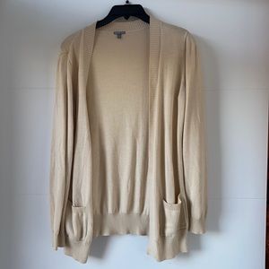 Cream cardigan Charlotte Russe